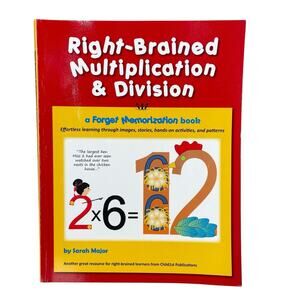 Right-Brained Math Multiplication & Division Struggling Learners Visual Learning